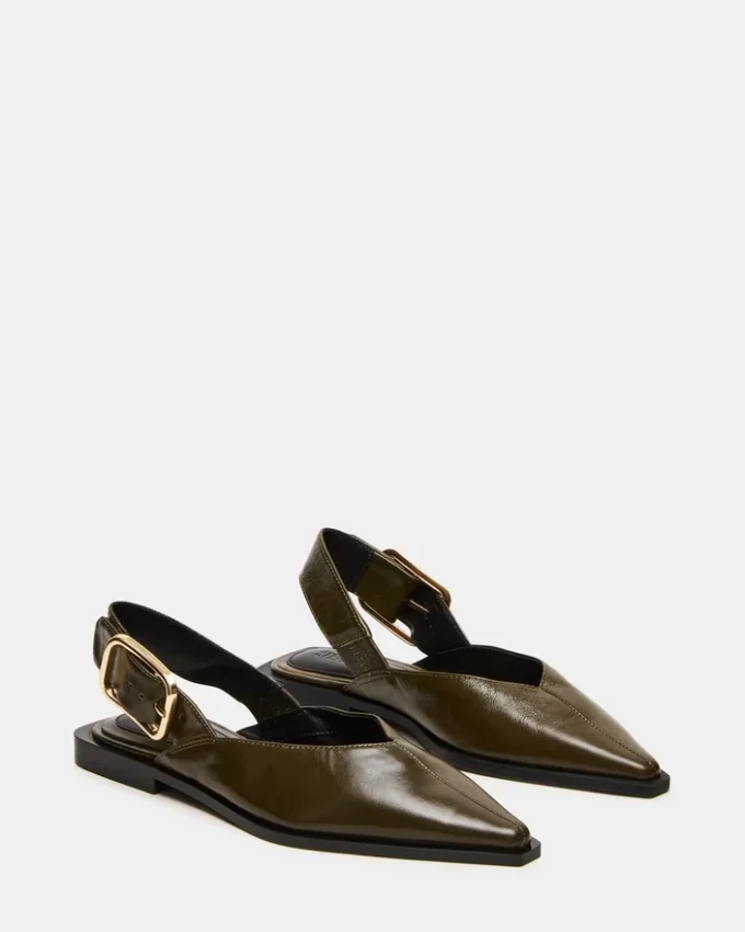 Shay Olive Leather Shay Olive Leather