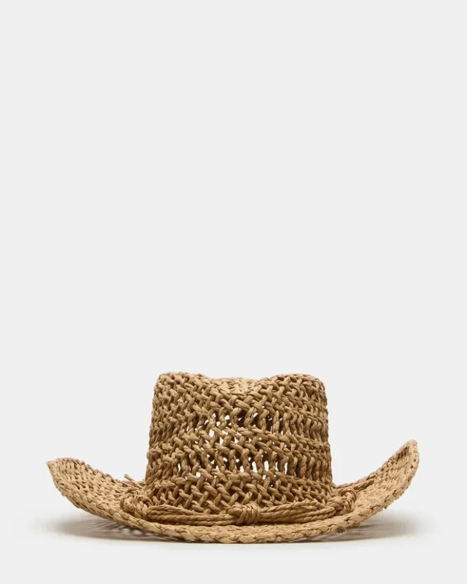 Sombrero de estilo Western Lani color tostado Sombrero de estilo Western Lani color tostado