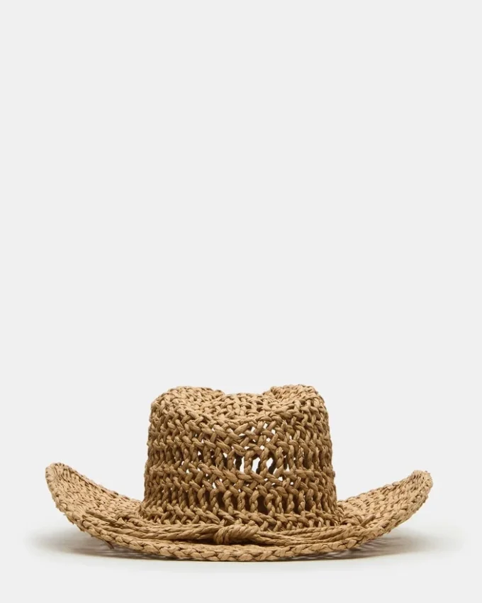 Sombrero de estilo Western Lani color tostado Sombrero de estilo Western Lani color tostado
