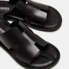 Splash de cuero negro
