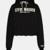 Sudadera con capucha y logotipo Sm, negra Sudadera con capucha y logotipo Sm, negra
