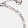 Tobillera con cadena Figaro de plata Tobillera con cadena Figaro de plata