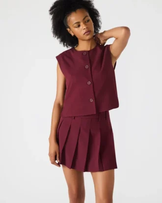 Top Alessa color vino