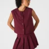 Top Alessa color vino Top Alessa color vino