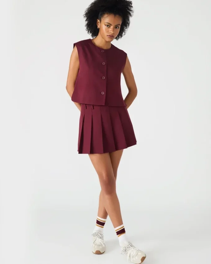 Top Alessa color vino Top Alessa color vino