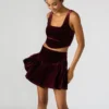 Top Aryanna color vino Top Aryanna color vino