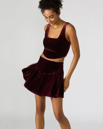 Top Aryanna color vino