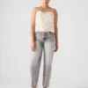 Top Blakelyn Feather en color marfil Top Blakelyn Feather en color marfil