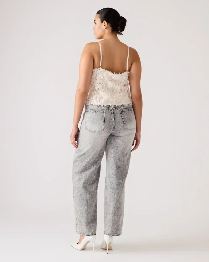 Top Blakelyn Feather en color marfil Top Blakelyn Feather en color marfil