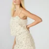 Top Blakelyn Feather en color marfil Top Blakelyn Feather en color marfil
