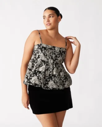 Top Bodi Negro Multicolor