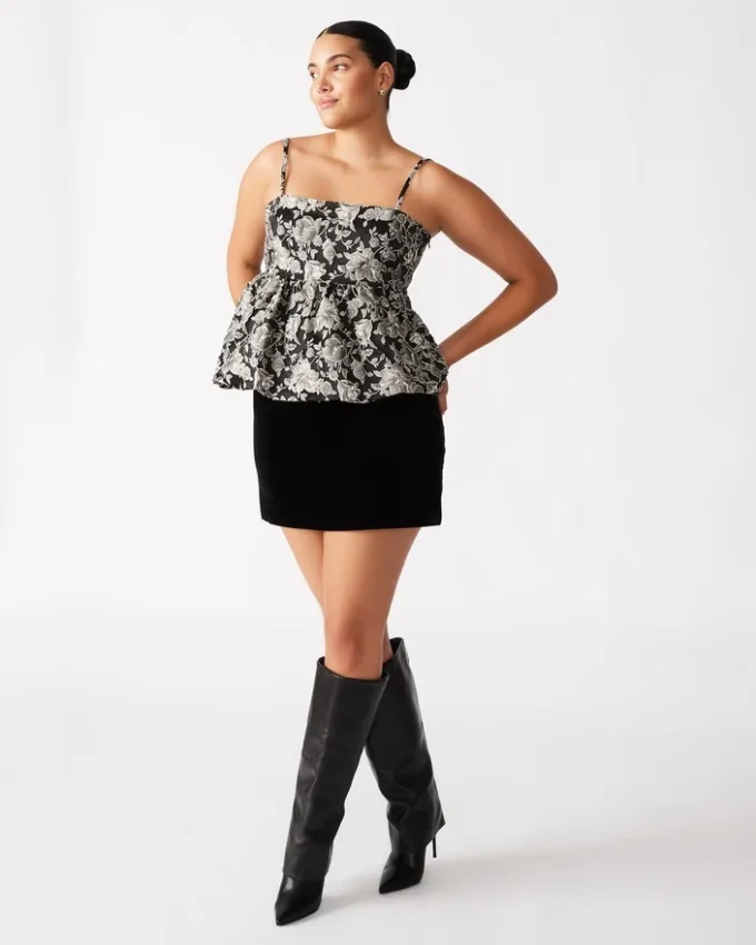 Top Bodi Negro Multicolor Top Bodi Negro Multicolor
