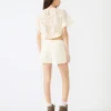 Top Callum color crema Top Callum color crema