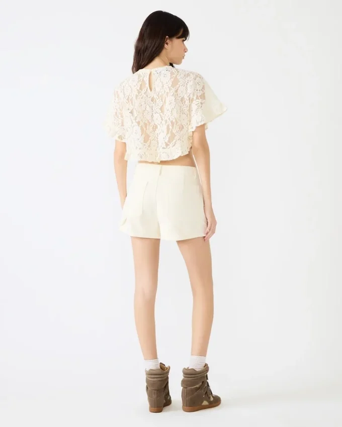 Top Callum color crema Top Callum color crema