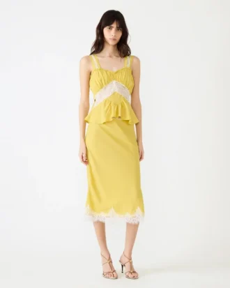 Top Cinthia Golden Lime