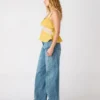 Top Cinthia Golden Lime Top Cinthia Golden Lime