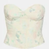 Top corsé Roselia en color melocotón beige Top corsé Roselia en color melocotón beige