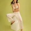 Top de bikini de ganchillo Pearl