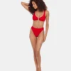 Partes de abajo de bikini de cintura alta Sleek ‘N Chic Cherry Partes de abajo de bikini de cintura alta Sleek ‘N Chic Cherry