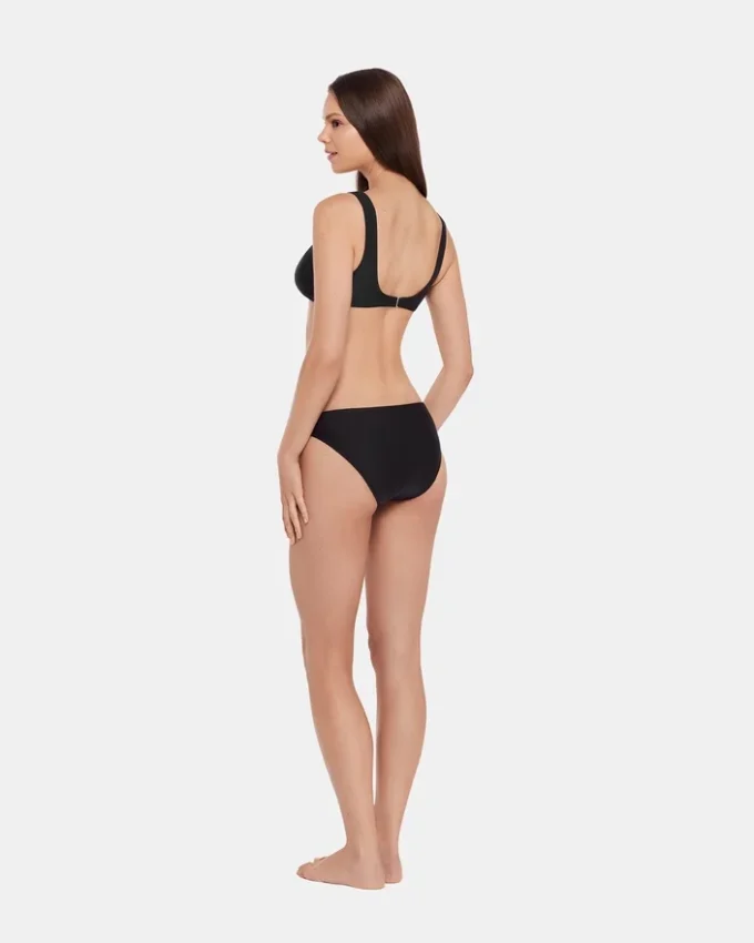 Partes de abajo de bikini Sleek ‘N Chic en negro Partes de abajo de bikini Sleek ‘N Chic en negro