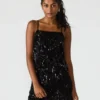 Top de lentejuelas Blakelyn negro Top de lentejuelas Blakelyn negro