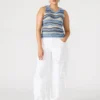 Top Hannah azul multicolor Top Hannah azul multicolor