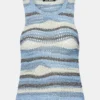 Top Hannah azul multicolor Top Hannah azul multicolor