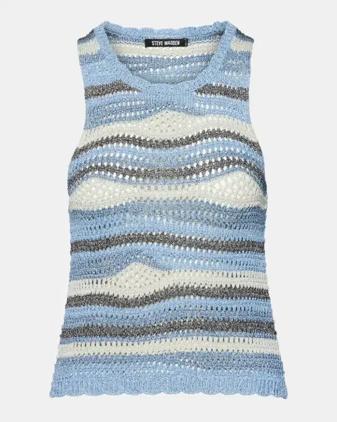 Top Hannah azul multicolor Top Hannah azul multicolor