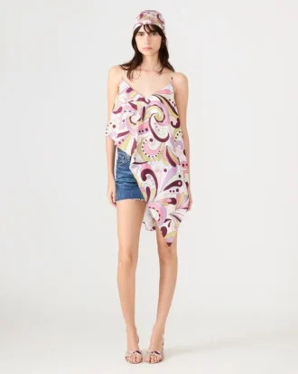 Top Margan Petal Paisley