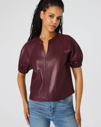 Top Roxanne color vino