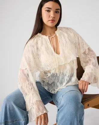 Top Saylor color crema
