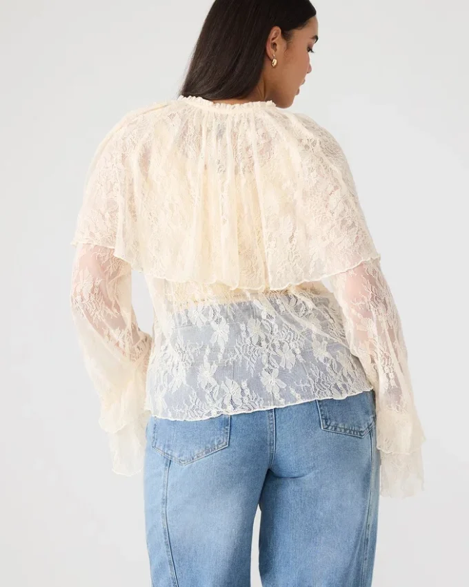 Top Saylor color crema Top Saylor color crema