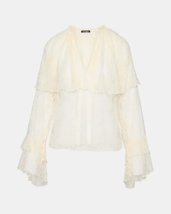 Top Saylor color crema Top Saylor color crema