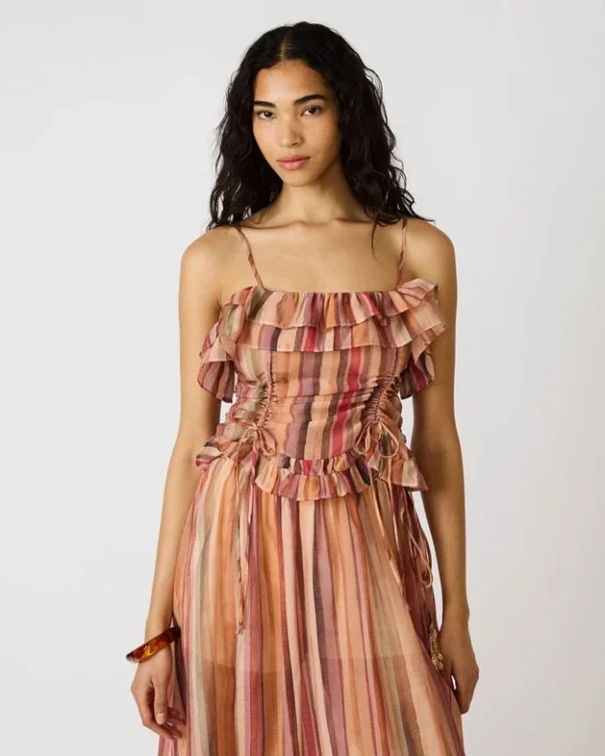 Top Shilloh a rayas multicolor Top Shilloh a rayas multicolor