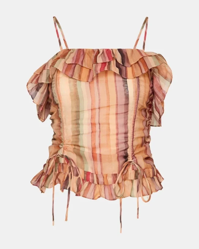 Top Shilloh a rayas multicolor Top Shilloh a rayas multicolor