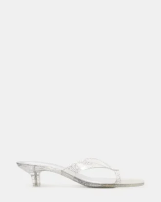 Tracie Jelly Silver Glitter