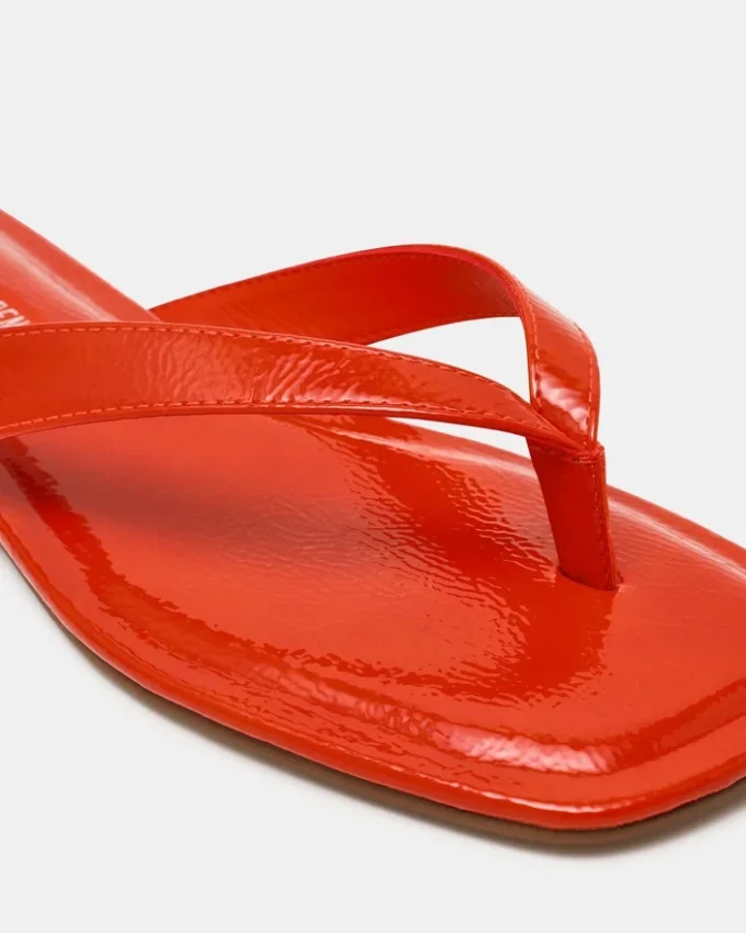 Trella charol rojo anaranjado Trella charol rojo anaranjado
