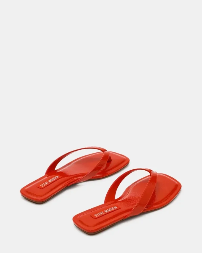 Trella charol rojo anaranjado Trella charol rojo anaranjado