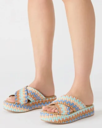 Tulum Raffia Multi