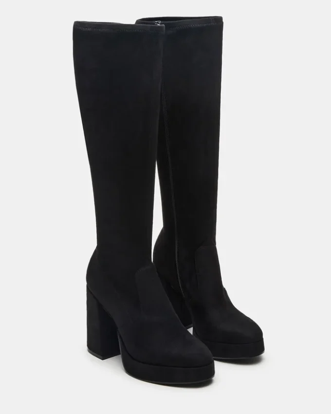 Twain Black Wide Calf