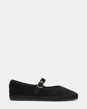 Velma de terciopelo negro