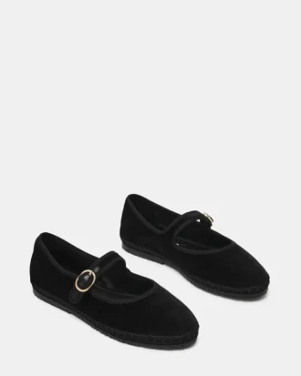Velma de terciopelo negro