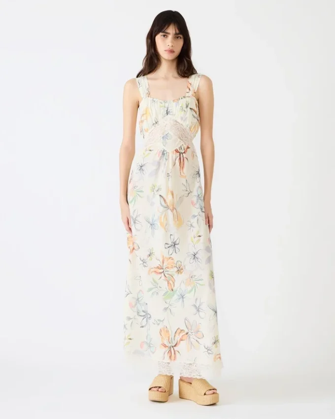 Vestido Alexus Vintage Marfil