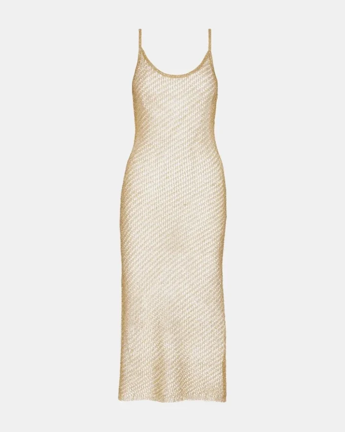 Vestido Anisha Dorado