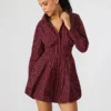 Vestido Arielle color vino
