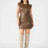 Vestido Belén Marrón