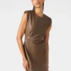 Vestido Belén Marrón