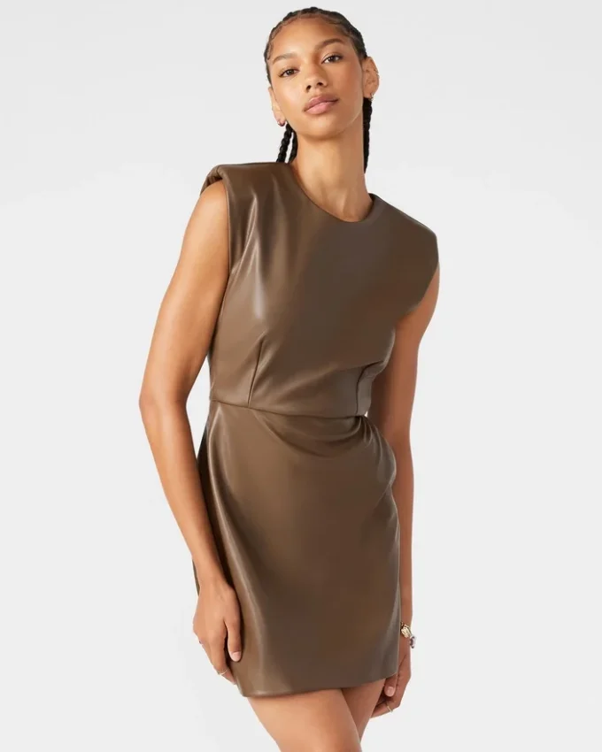 Vestido Belén Marrón