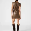 Vestido Belén Marrón