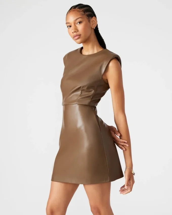 Vestido Belén Marrón
